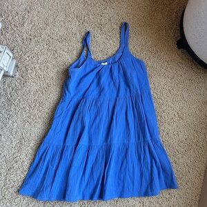 Blue Sleeveless Dress